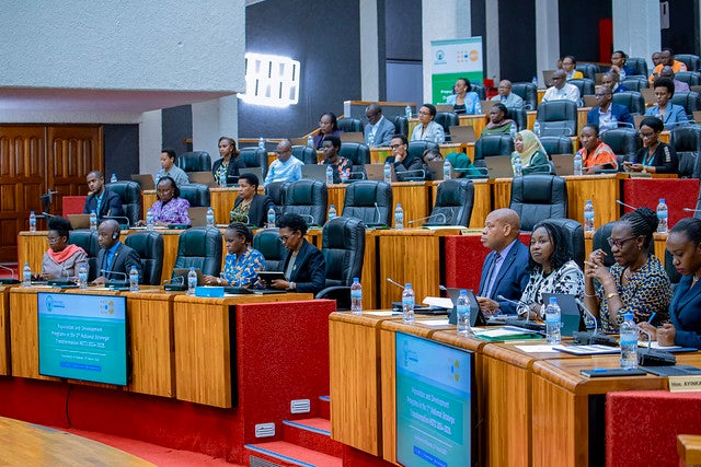 Members of Parliament during an advocacy capacity-building  the workshop