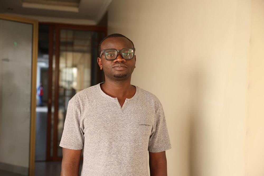 Daniel Habimana, a nurse at Ireme Health Post in Kamonyi