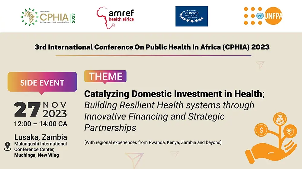 3RD INTERNATIONAL CONFERENCE ON PUBLIC HEALTH IN AFRICA (CPHIA)