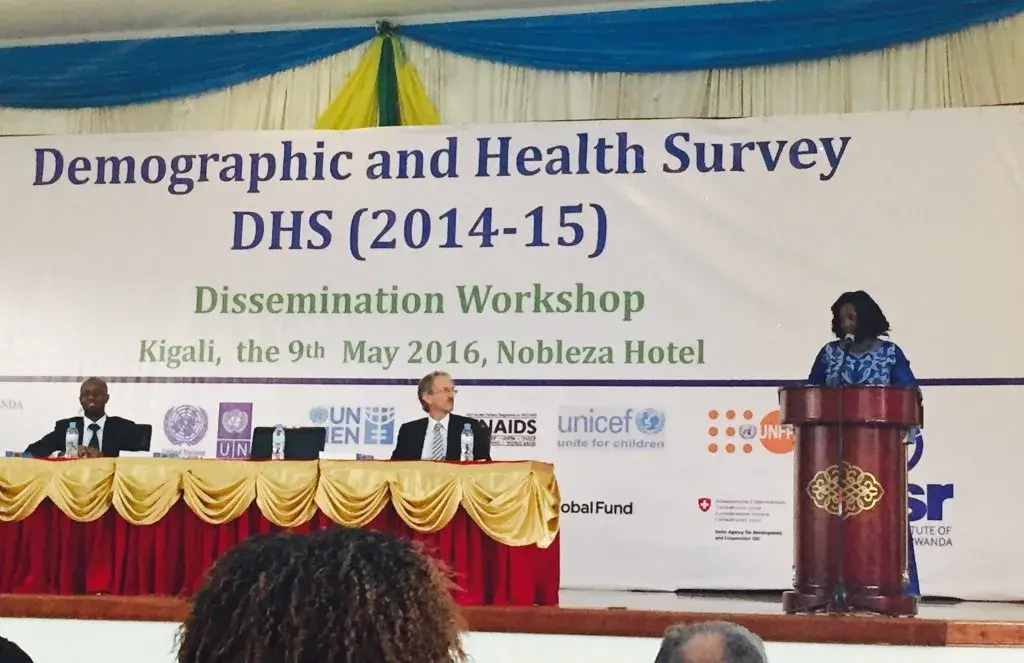 Health survey shows improved health indicators in Rwanda