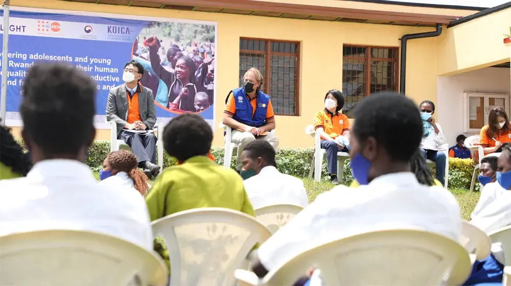 Rwanda: Empowering young people in Gihembe and Mahama refugee camps to reach their full potential