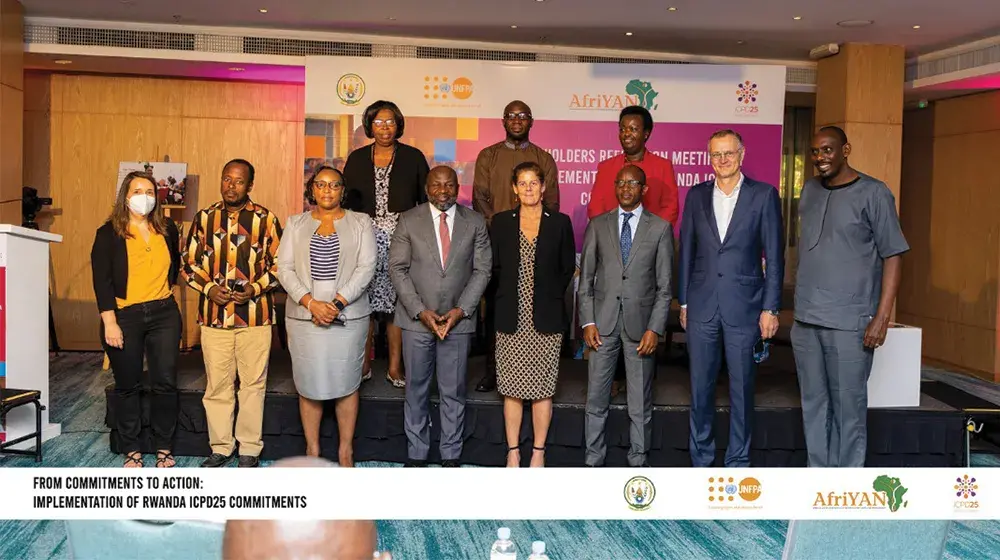 Young People in Rwanda commit to accelerate the implementation of ICPD25 action plan 