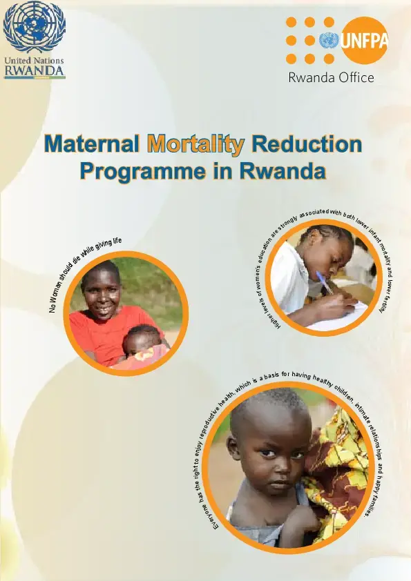 Maternal Mortality Reduction Programme in Rwanda